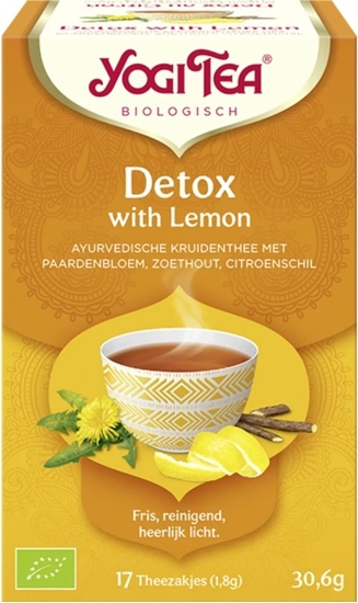YOGI TEA BIO DETOX WITH LEMON 17ST